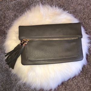 Grey Clutch / Handbag